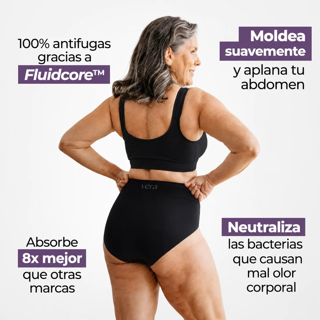 Bombachas absorbentes a prueba de fugas